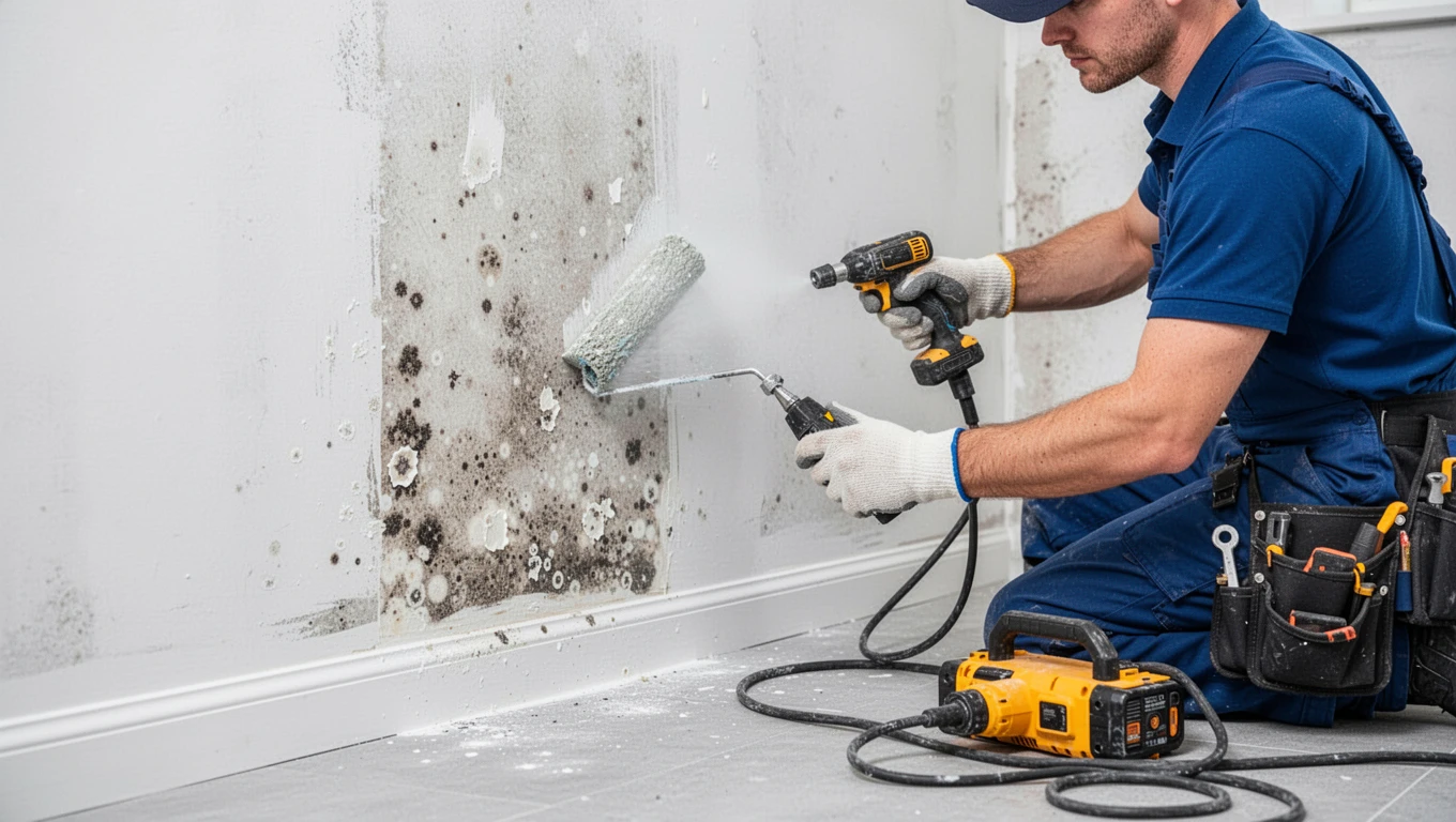 Wall Mold Removal