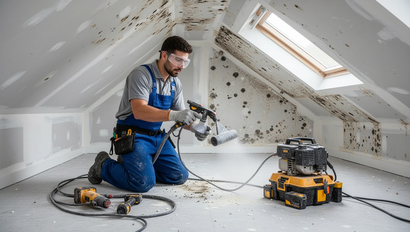 Attic Mold Removal